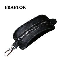 Кошелек для ключей из натуральной кожи, чехол для деловых мужчин, чехол для ключей от машины, сумка-держатель, мужской брелок, органайзер для ключей, ключница