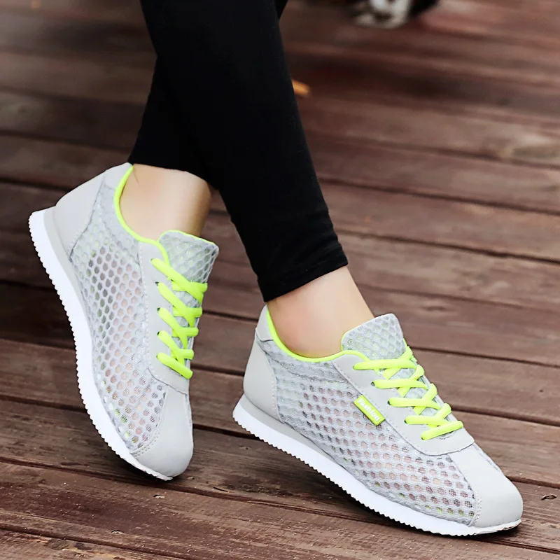 

Summer New Style Hollow out Punched Sheet Surface Flat Sports Running Shoes Korean-style WOMEN'S Casual Shoes Low Top Student Ne