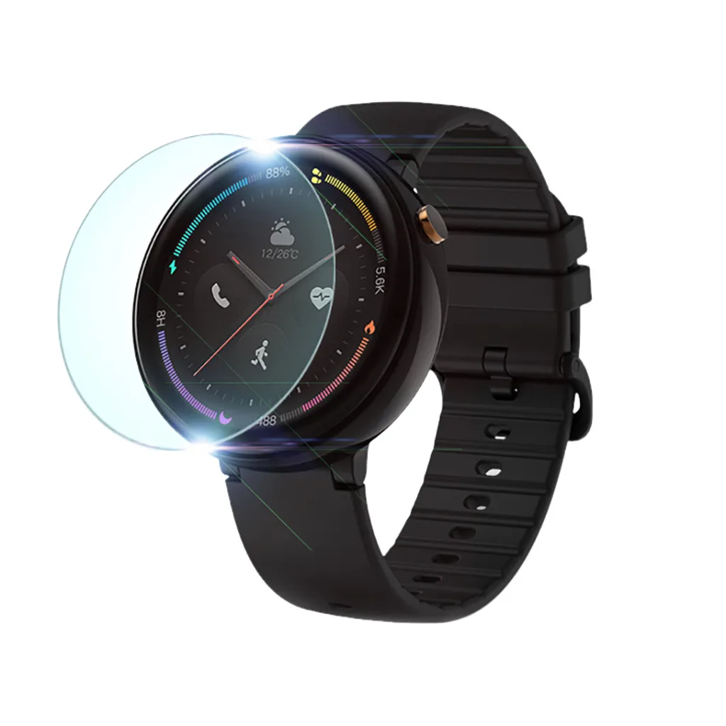 5 шт. Взрывозащищенная пленка для Amazfit Smart Watch 2 A1807 Защитная пленка для экрана без пузырьков против царапин сенсорная