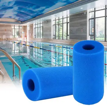 

3Pcs Swimming Pool Filter Foam Washable for Pool Filter Sponge Cartridge Suitable Bubble Jetted Pure