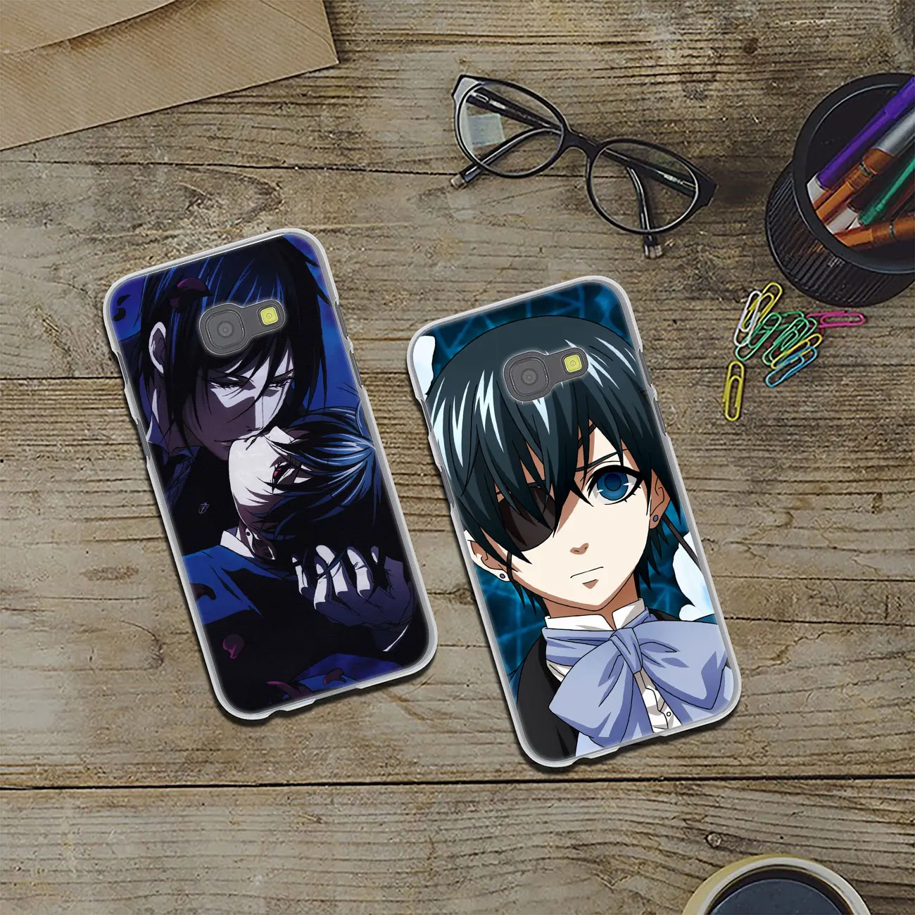 Чехол для телефона Lavaza Black Butler Kuroshitsuji Samsung Galaxy Note 10 9 8 A9 A8 A7 A6 Plus 2018 A3 A5 2015 2016 2017