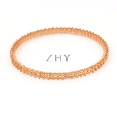 3.3mm Pitch 250mm Girth Double Sided Kevlar Cord PU Timing Belt Orange | Обустройство дома