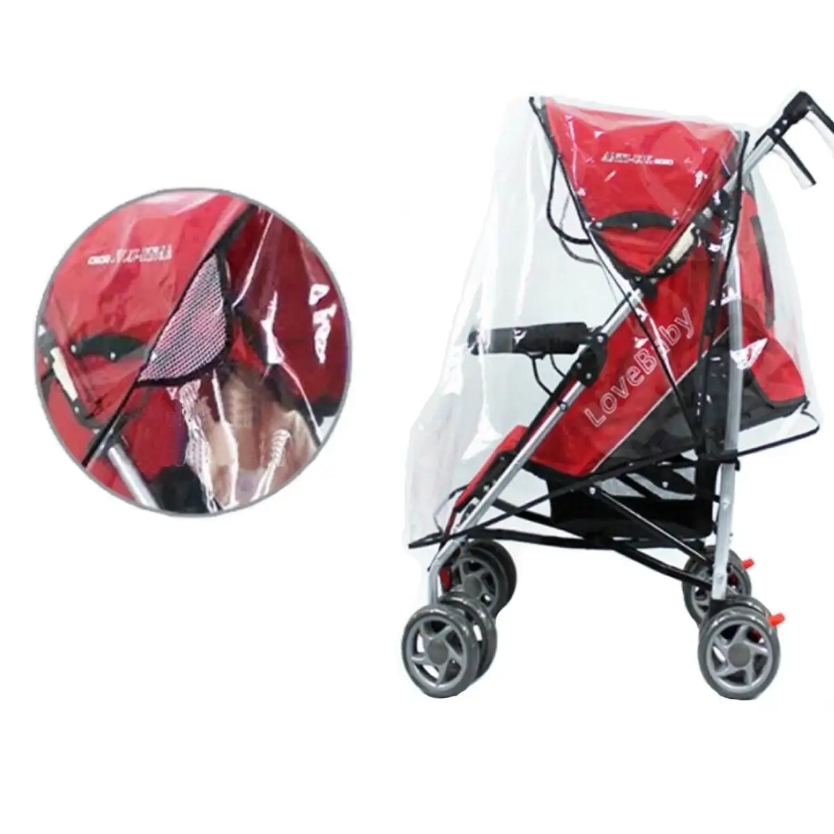 Для Babyzen YOYO+ легкая коляска, коляска, аксессуары для коляски, водонепроницаемый дождевик, защита от ветра, защита от пыли, дождевик