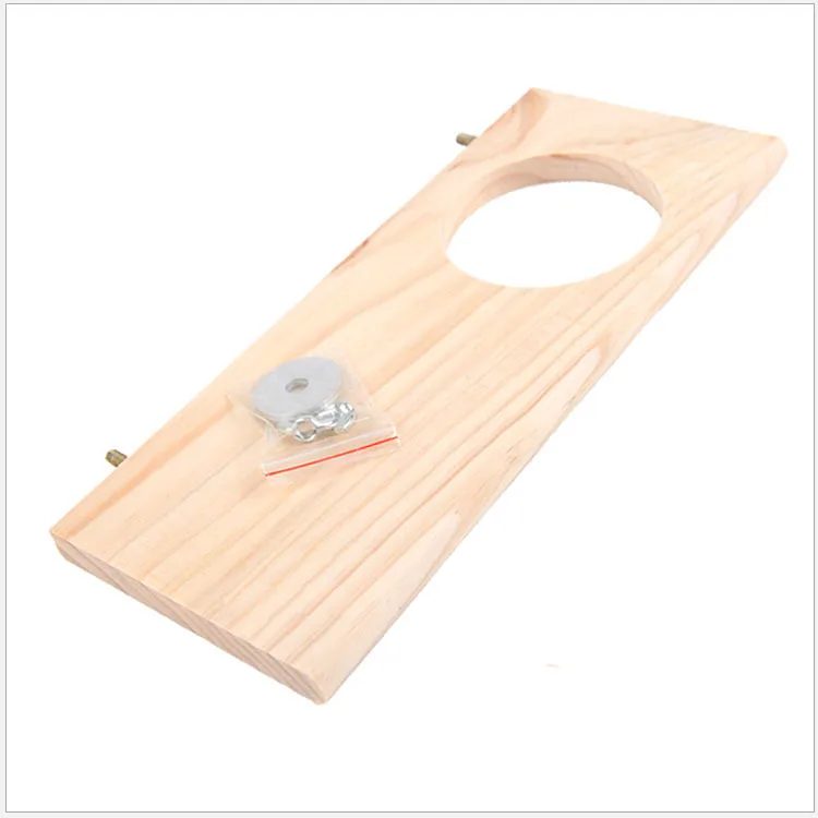 

Totoro Jumping Platform Squirrel Springboard Pedal Wood Molar Small Pet Supplies Long Line round Hole Pedal