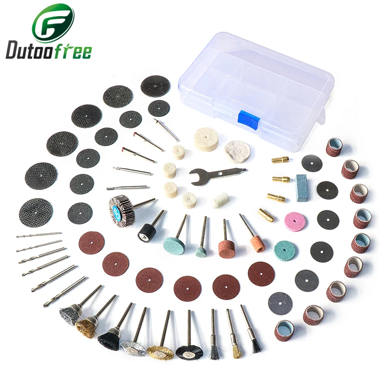 Mini Drill Dremel Rotary Tool Accessories Cutting Disc For Grinders Diamond Rotary Burrs Dremel Accessories Diamond Grinding Whe 1pcs 45 steel flange nut for m10 5 8 11 interface angle grinders diamond cutting discs grinding discs power tool accessories
