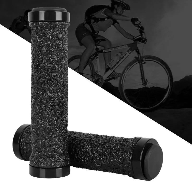 

1 pair Bicycle Grips Bike Soft Non-Slip Handlebar Grips Ends Cycling Parts Silicone Crystal Handle Grips MTB Road Bike Grips for