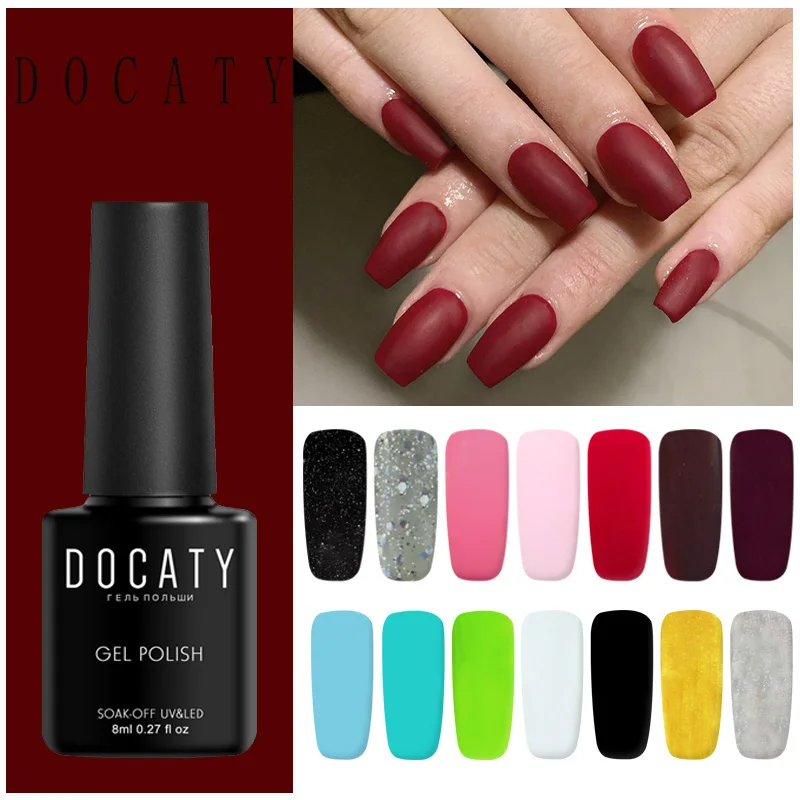 

Lavender Color UV Gel Nail Polish Varnishes All for Manicur Nails Art Semi Permanent UV Led Gel Lacque Nail Design Base Top Coat