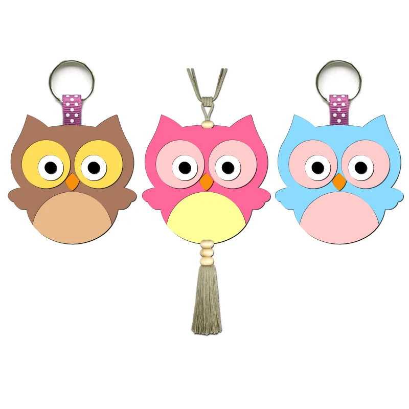 

New Owl, pendant Wooden Die Scrapbooking E35 Cutting Dies Multiple Sizes Compatible With Most Die Cutting Machines