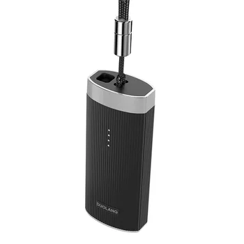 

Hanging Neck Negative Ion Air Purifier Portable Mini Outdoor Depurifier 5 Million Negative Oxygen Ion Purifier-Black