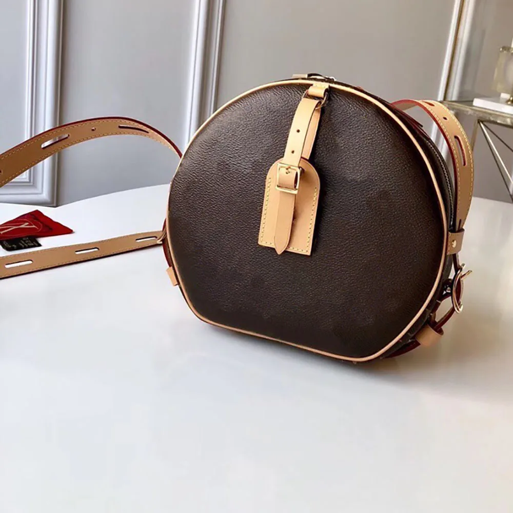 

PETITE BOITE CHAPEAU handbag Luxury brand M43514 round bag Mini shoulder bag Monogram messenger bag SOUPLE lady bag M52294