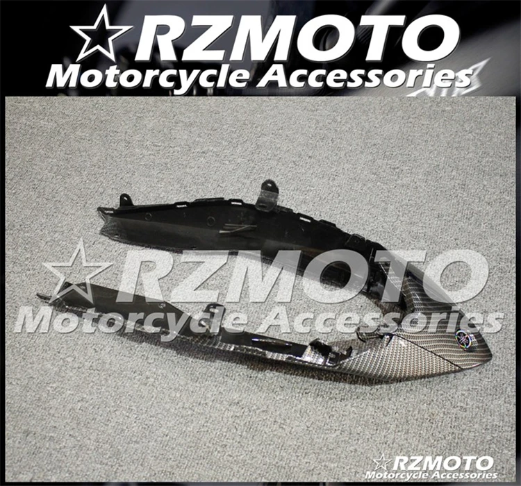Подходит для Yamaha R25 R3 углеродное волокно краски задний PP внутренняя пластина части обтекателя