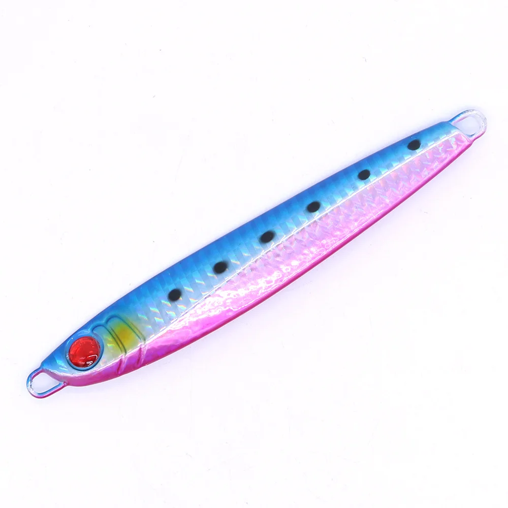 Casfun Jack Eye Strush 60 г 80 г 5 шт./лот, искусственные приманки, рыболовные Джиги, металлические приспособления для джига, приманка для литья
