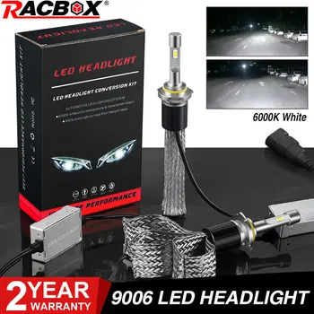 

Car Headlight 9006 HB4 Fog Lights LED Bulbs 6000k 55W 10000LM Lamp Mini CSP Chip Car Styling Auto Headlamp 12V 24V IP67