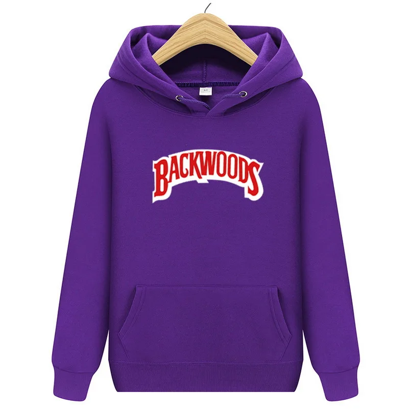 

Hoodies Men Women Autumn Backwoods Printing Purple Color Sweatshirt O Neck Pullover Winter Tracksuit Plus Size Clothing