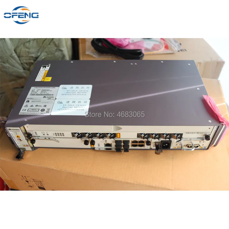 10G DC с 8 портами/16 портами GPBD GPFD карта Huawei GPON OLT MA5608T HUA WEI Оптический линейный