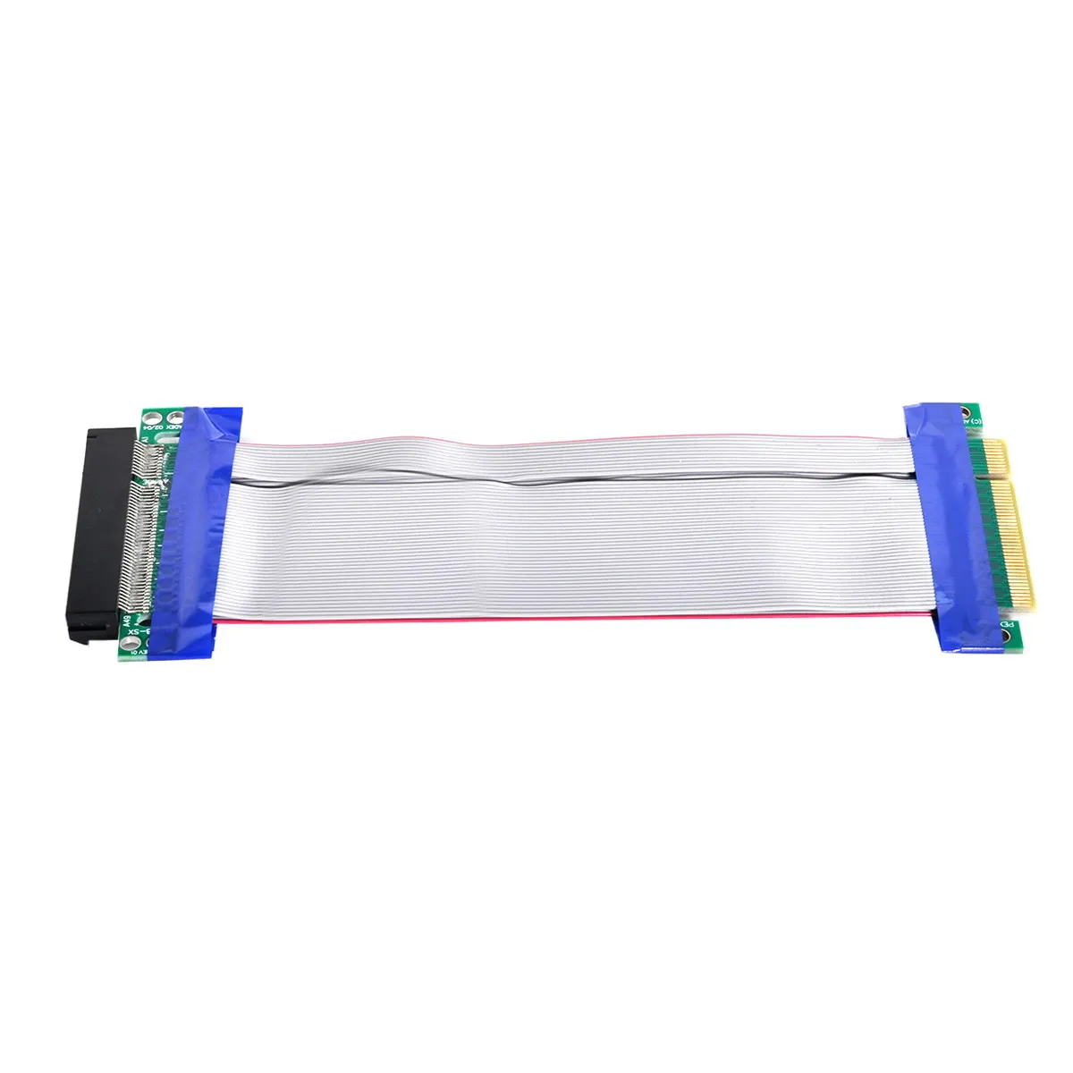 

CY PCI-E Express 8X to 8x Male to Female Slot Riser Extender Card Ribbon Flexible Cable 20cm