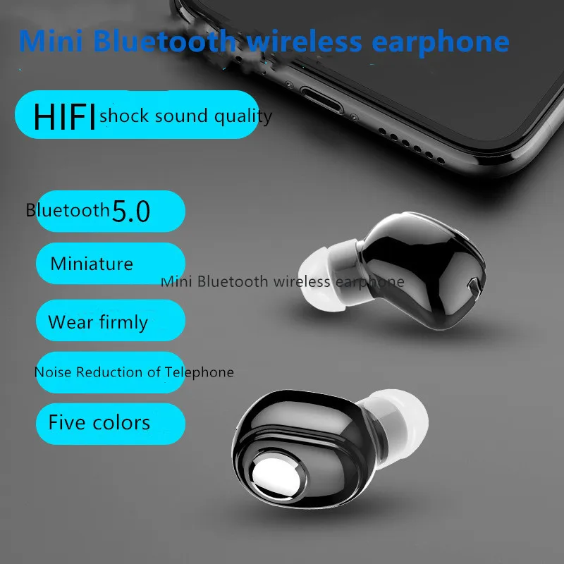 Лидер продаж мини беспроводные наушники L15 с Bluetooth V5.0 стереогарнитура вкладыши