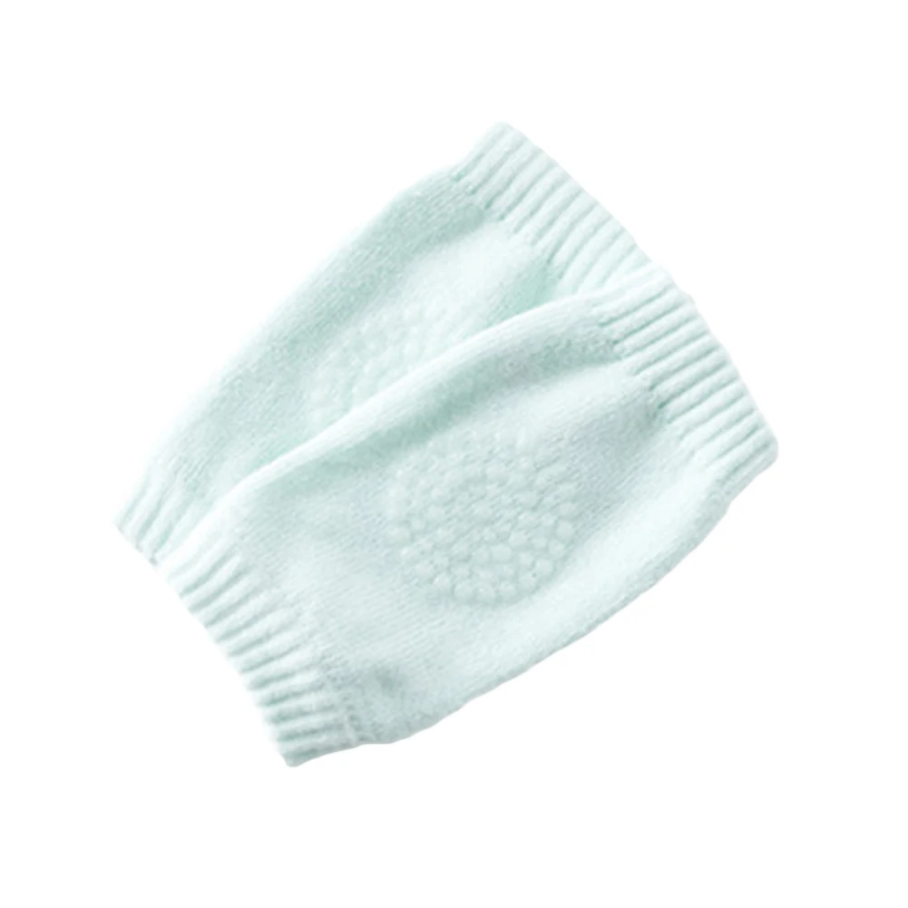 Детские наколенники для новорожденных противоскользящие Защитные носки для ползания Детские наколенники для малышей, подарок на возраст от 0 до 12 месяцев - Цвет: Зеленый