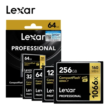 

Lexar Professional 1066x Memory Card 256GB 128GB 64GB 32GB Compact Flash Card CF Card Max 160MB/s For 4K Camera