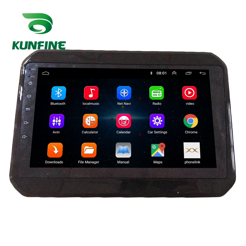 Восьмиядерный Android 8 1 автомобильный DVD GPS навигационный плеер Deckless стерео для Suzuki