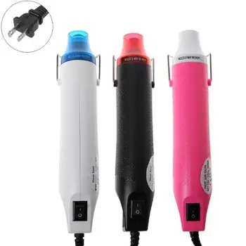 

Mini Portable 110V Hot Air Spray 300W Max 200 Temperature DIY Embossing Electric Power Tool Digital Heat Guns US Plug