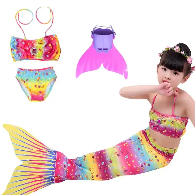 

Special Design For Girls Mermaid Tail Bathers Cosplay Limited Version Ariel Walkabel Swimmable Mermaid Bathing Suit Costume