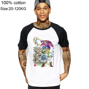 

2020 Between Worlds Watercolor A Link Japanese Legend of Zelda Nintendo Video Game Men tshirt kids boy girl t shirt gift t-shirt