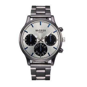 

Hot Sell Luxury Top Brand Watch Men Crystal Stainless Steel Analog Quartz Wrist Watch Men Clock Dress Ladies reloj hombre /N8