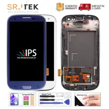 Протестирован для SAMSUNG Galaxy S3 дисплей i9300 i9300i сенсорный экран дигитайзер Замена для SAMSUNG Galaxy S3 ЖК-экран