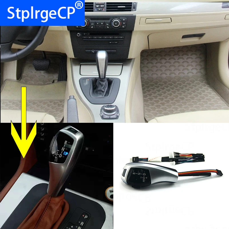 Светодиодная ручка переключения передач для BMW 3 Series 2019 2007 E92 Coupe Pre LCI facelift|Ручка
