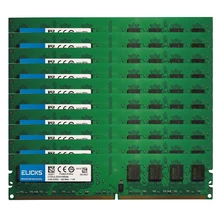20gb (10pcs2gb) ddr2 667mhz pc2-5300 dimm desktop ram 240pin 1.8v não-ecc