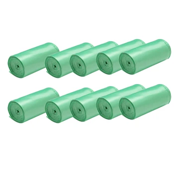 

10 Rolls Trash Bags Extra Thick Trash Bags Kitchen Trash Bag Compostable Bags Garbage Bags for Kitchen Bathroom Office