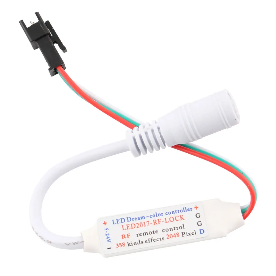 DC 12 В светодиодный светильник RGB 60 Светодиодный s 21key RF беспроводной RGB пульт дистанционного управления Светодиодный светильник WS2811 WS2812B домашний декор