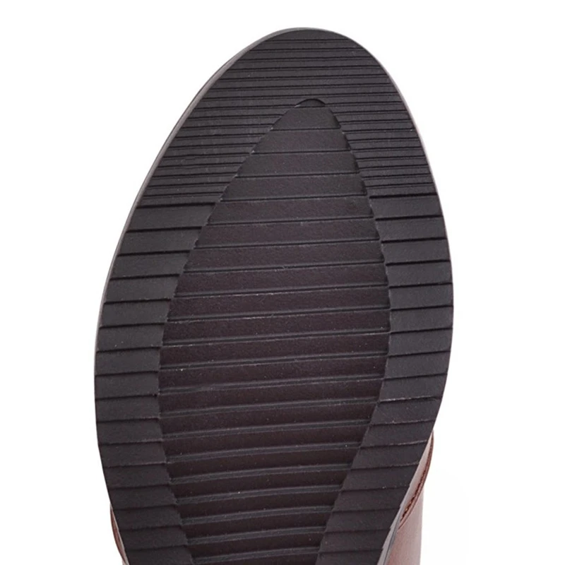 Bota Feminina Couro/большие размеры; кожаные короткие ботильоны; botas Para Mujer; Новое поступление; зимние Нескользящие непромокаемые сапоги на низком каблуке для женщин; 7#4