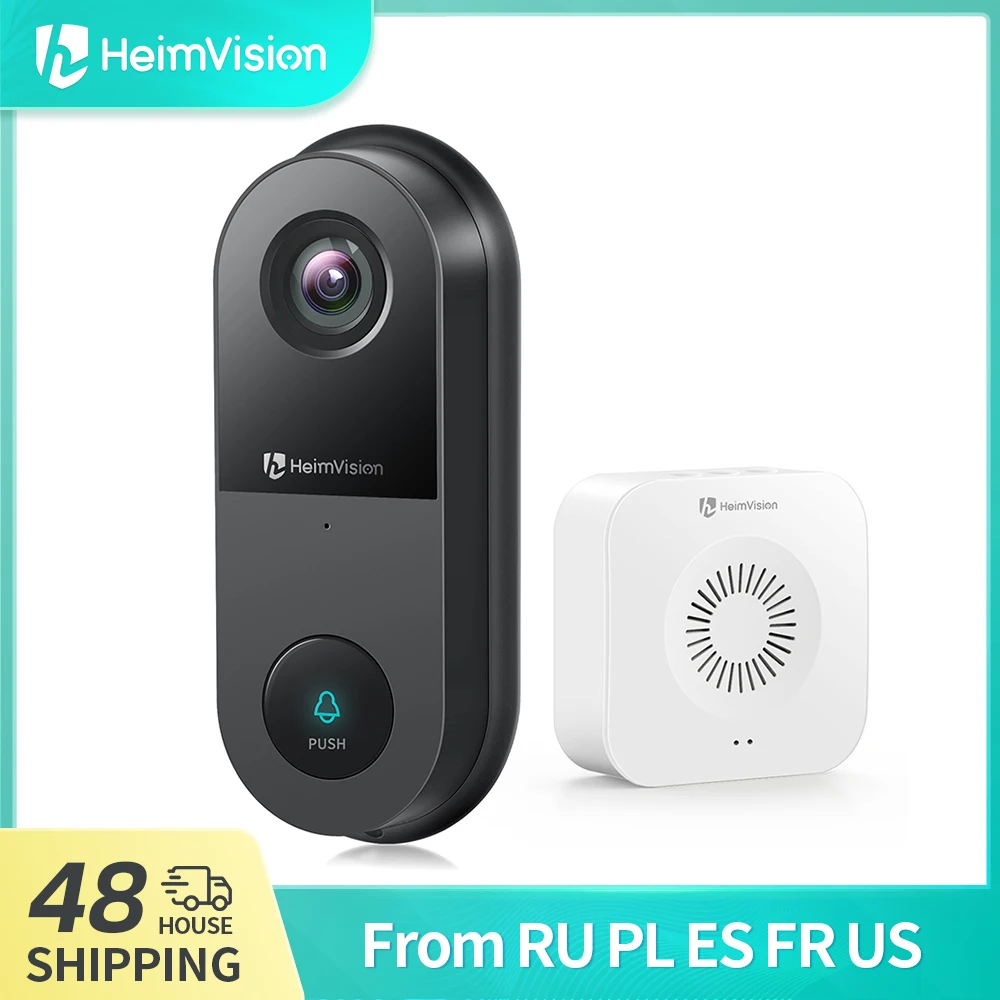 HeimVision Creets C1 2K Video Doorbell Camera Smart WiFi Wireless Chime