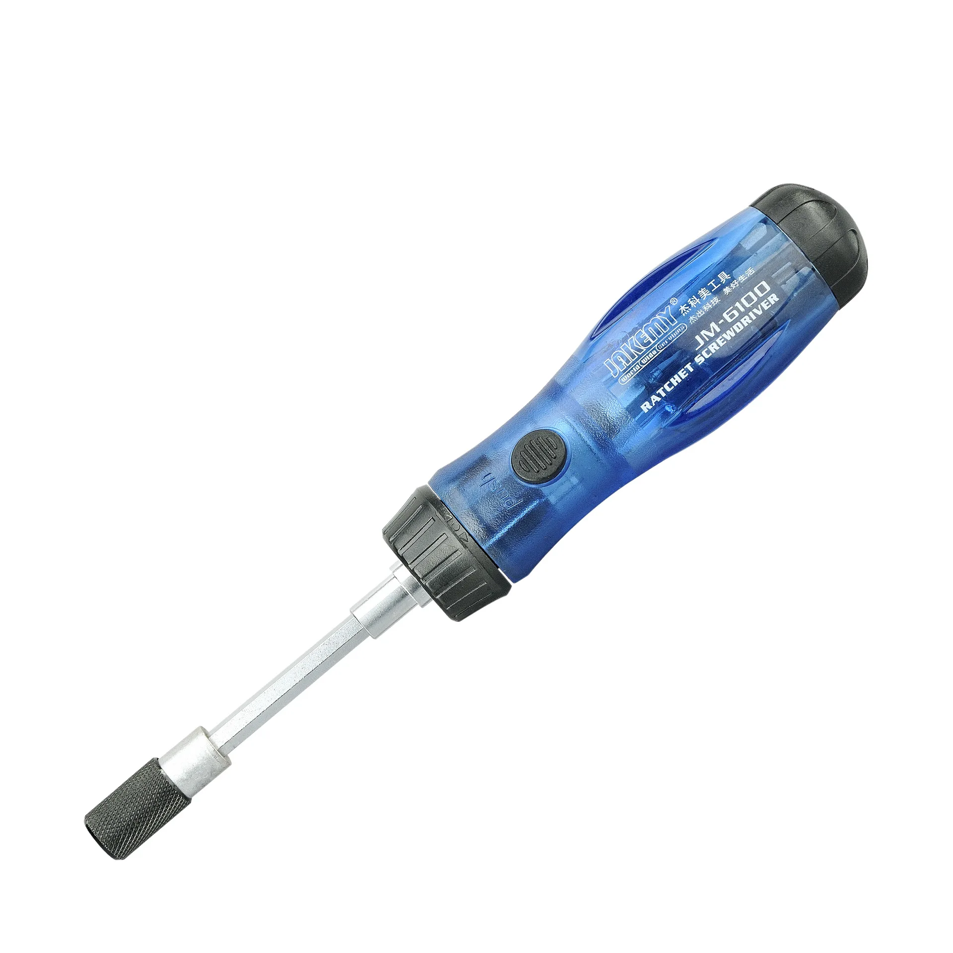 

Jakemy JM6100 13-in-1 Hardware Tools Combination Ratchet Wheel Screwdriver Set Family Repair Screwdriver