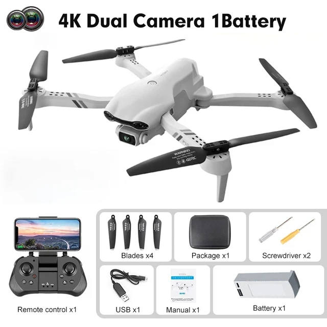 cute RC Helicopters F10 Drone 4K HD Dual Camera GPS 5G WiFi Fold Quadcopter FPV Real-time Transmission Rc Distance 2KM Professional Drones best rc helicopter RC Helicopters