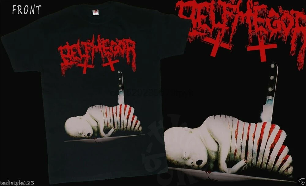 BELPHEGOR-последний супер-затемненный металлический браслет смерти-футболка