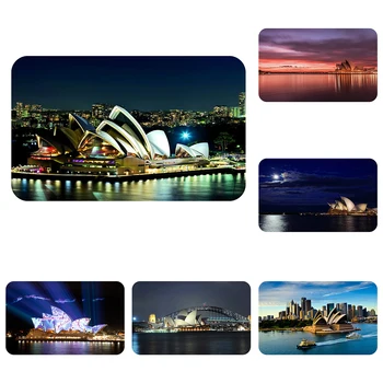 

Sydney Opera House Australia Doormat Bath Kitchen Carpet Decorative Anti-Slip Mats Room Car Floor Bar Rugs Door Home Decor Gift
