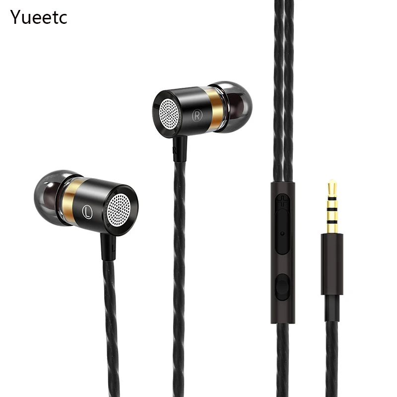 

Wired Earbuds 3.5mm In Ear Earphone Earpiece With Mic Stereo Headset for Samsung S8 Xiaomi 9 HUAWEI Phones