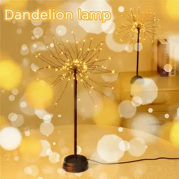 

Dreamburgh Home Decor 100LED Dandelions Lamp USB/Battery Firework Starburst Light Fairy Lights Wedding Party Xmas Decoration