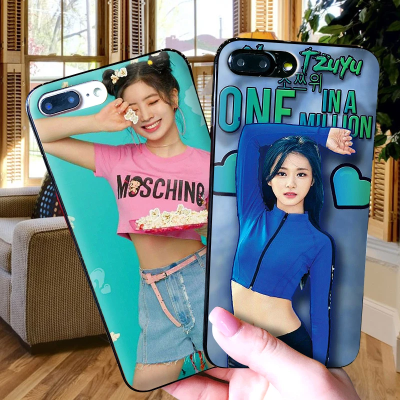 TWICE Chaeyoung для iPhone X XR XS MAX Мягкая силиконовая задняя крышка Apple 8 7 6 S Plus чехол