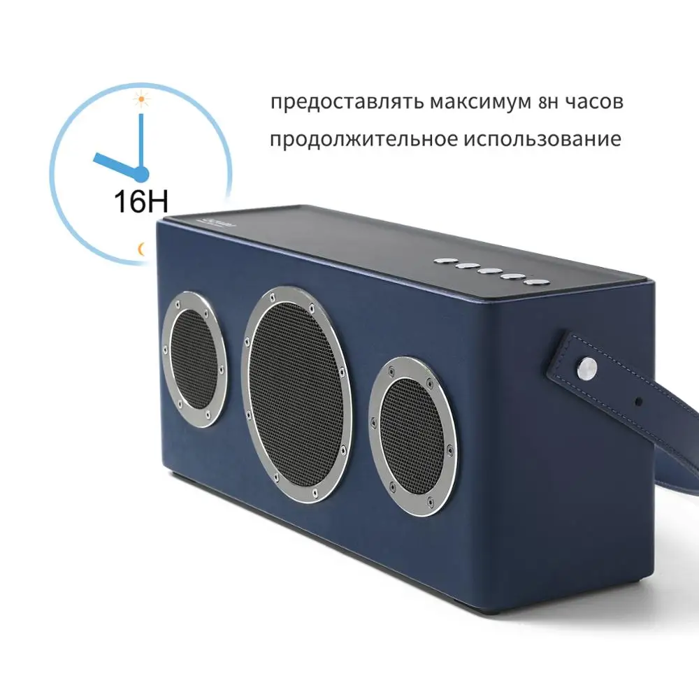GGMM M4 40 Вт Беспроводной Wi Fi динамик Bluetooth Колонка TWS с сертификатом MFi 16H Портативный