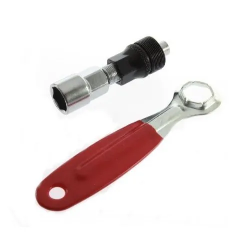 Горный велосипед разборка коленчатого набора только инструмент Medial осевой инструмент Кривошип демонтажа производитель [с ручкой]