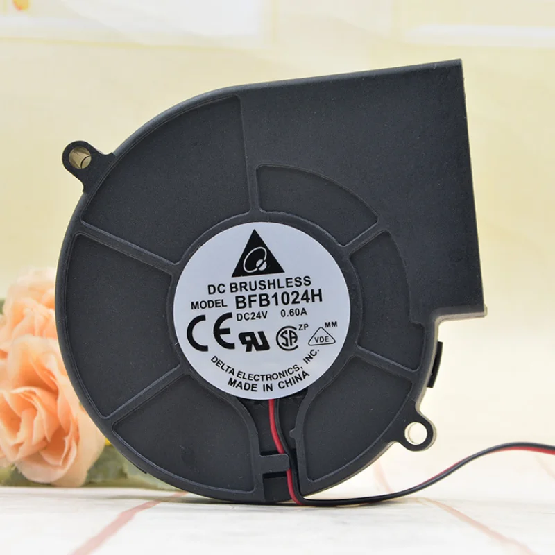 cheap!!!- Blower 24v 0.60A BFB1024H 9733 9cm Large Air Volume Suction
Paper Turbo Fan Centrifugal Cooling Fan