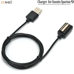 1M Charger for Suunto Spartan Sport Wrist HR Ultra For Suunto 9 baro D5 USB Charging Cable Dock Cradle Smart Watch Chargers