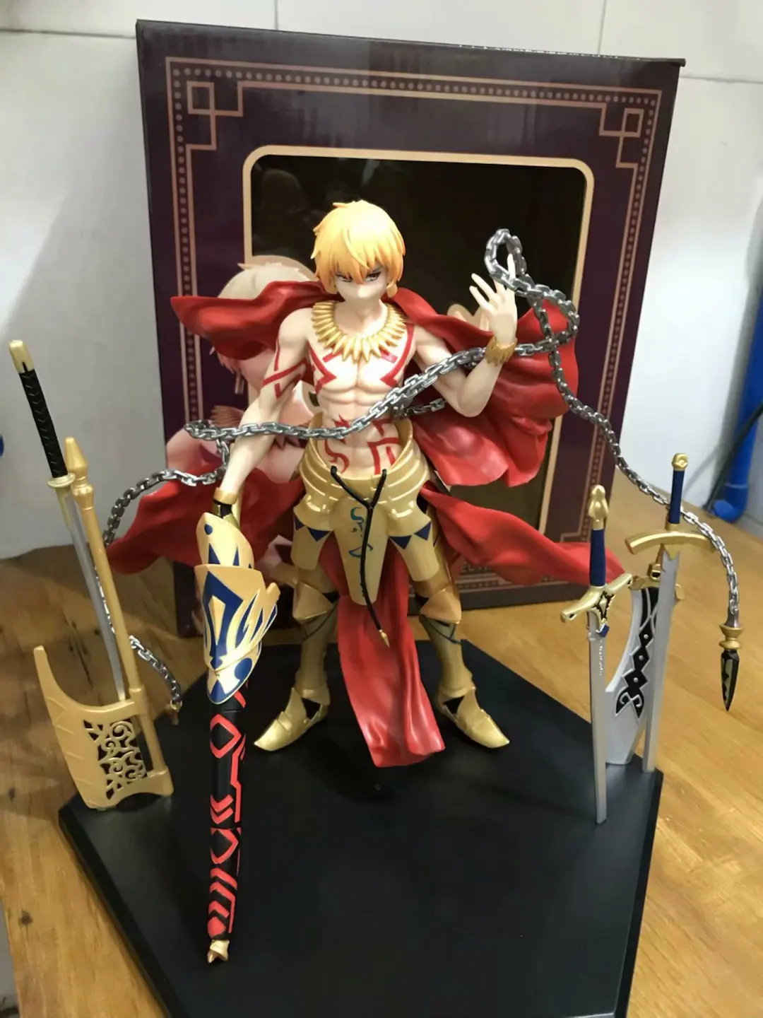 Fgo Gilgamesh Fate Prototype Archer Servent Standing Model 26cm Pvc Action Figure Model Doll Toys Action Figures Aliexpress