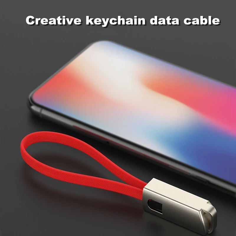 Брелок, мини, быстрая зарядка, USB кабель, Micro usb type C, кабель для освещения, для iPhone, samsung, HUAWEI, Xiaomi, зарядное устройство, кабели для зарядки