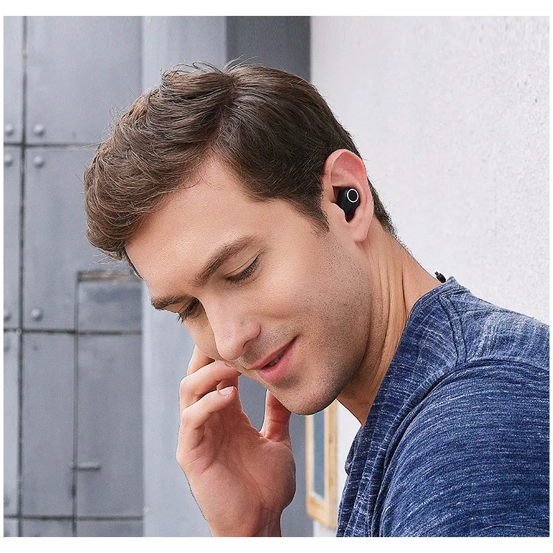 Новинка, TWS SoundMAGIC TWS50, настоящие беспроводные Bluetooth наушники, наушники-вкладыши для бега, спортивные, IPX7, водонепроницаемые, для мобильного телефона, универсальные