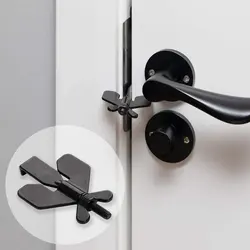 Portable Hotel Door Lock Anti-Theft Door Stopper Safety Device Travel Accommodation Self-Defense Door Stop Home Safety Lock Door